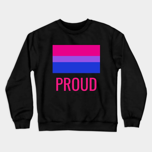 Bisexual Pride Crewneck Sweatshirt by StandProud